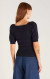 Z Supply Sibyl Short Sleeve Sweater Top