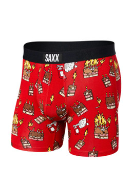 Saxx VIBE Super Soft Boxer Brief / Fired Up- Red