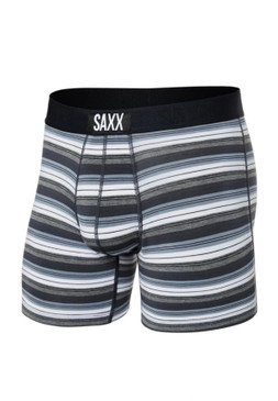 Saxx VIBE Super Soft Boxer Brief / Freehand Stripe- Grey