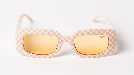Indy Dolly Checkerboard Sunglasses 