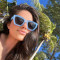 Madi Indy Head In The Clouds Sunglasses Blue 