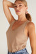 Z Supply Pia Soft V Neck Tank Driftwood