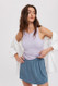 Wishlist Ribbed Cropped Tank Shell Lavender