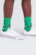 Saxx Whole Package Crew Socks / Off Course Carts- Green OCG