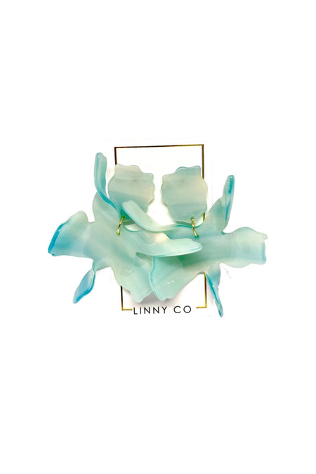 Linny Co Flora Earrings Glacier
