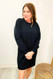 Jennifer Spanx AirEssentials Black Crew Neck Dress 