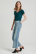 Another Love Phoenix Suede Curved Hem Top Spruce 