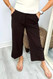 Another Love High Rise Crop Pant Dark Cocoa 