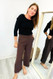 Jennifer Another Love High Rise Crop Pant Dark Cocoa 