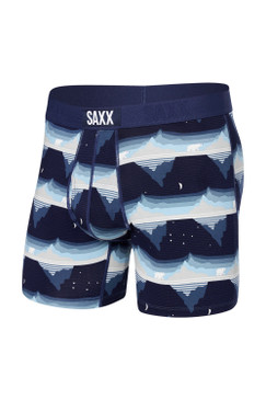 Saxx Ultra Super Soft Boxer Brief  Go With The Floe Navy