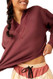 Free People Movement Moonstruck Pullover Oxblood
