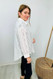 Jennifer Anniewear Textured Loose Fit Woven Shirt Ivory 