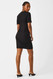 Spanx Faux Suede Column Dress Black