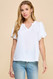 Les Amis Off White Puff Sleeve Blouse