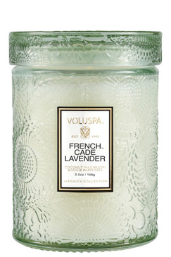 Voluspa French Cade Lavender 5.5oz Small Jar Candle 