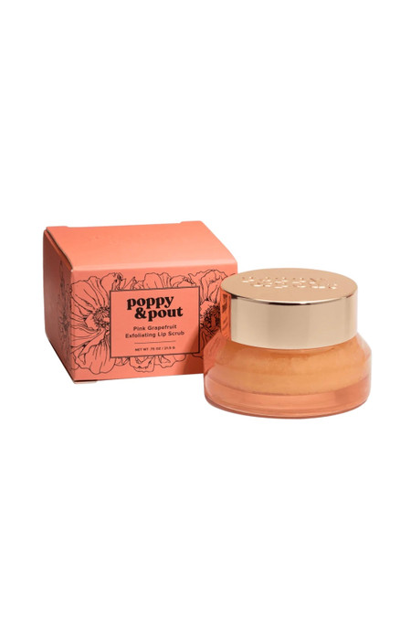 Poppy & Pout Lip Scrub Original Pink Grapefruit 