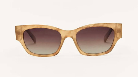 Z Supply Roadtrip Polarized Sunglasses Blonde Tort