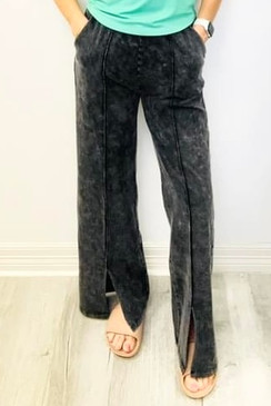 Another Love Francine Vintage Washed Sweatpants Black