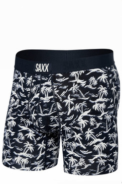 Saxx Vibe Boxer Brief Castaway Dark Ink CDI