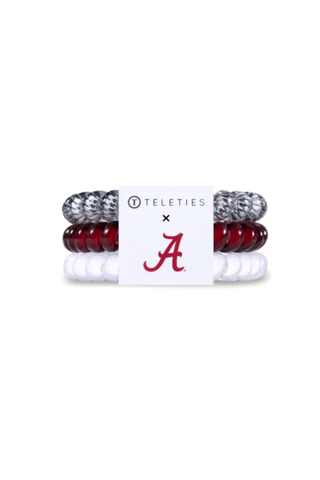 Teleties Small 3 Pack Hair ties University of Alabama