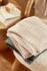 Barefoot Dreams Cozy Chic Lite Ribbed Baby Blanket Almond 