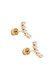 Linny Co Flatback Stud Earrings Abigail