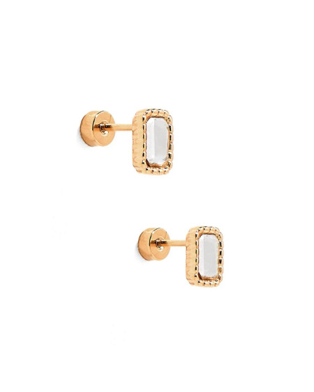 Linny Co Flatback Stud Earrings Madison