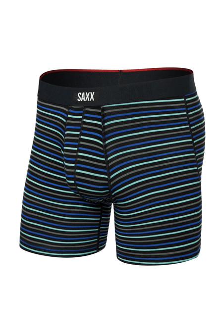 Saxx Vibe Xtra Soft Boxer Brief Gent’s Stripe Sport Blue