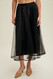 Wishlist Tulle Midi Skirt Black 