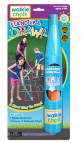 Walkie Chalk - Tropical Teal Sidewalk Chalk Holder - Perfect for chalking it up at home or at the park - or at the beach! Just grab some sidewalk chalk and start to create. 