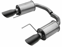 15-25 Mustang V6, and EcoBoost, Roush Axle-Back Exhaust with Black Tips
