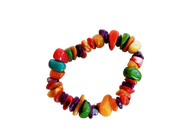 Coloured Sea-Stone Handmade Bracelets - Set of 2