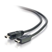 3ft USB 2.0 USB-C to USB Mini-B Cable M/M - Black (28854)
