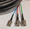 Plenum Rated 3 BNC to RCA Component Video Cable