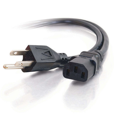 6ft 16 AWG Universal Power Cord (NEMA 5-15P to IEC320C13) (25545)