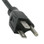 1ft 18 AWG Universal Power Cord (NEMA 5-15P to IEC320C13) (24240)