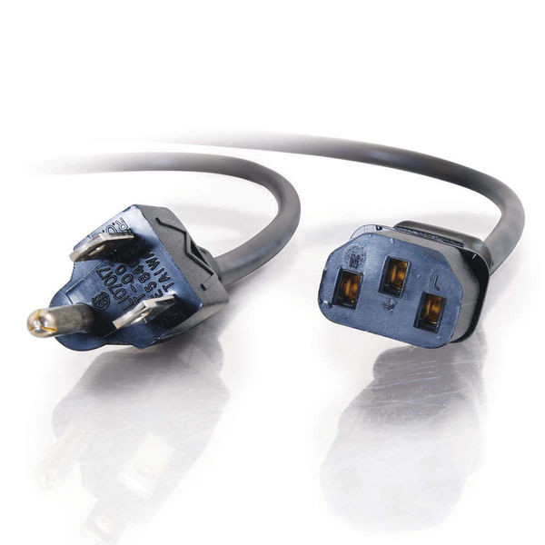 Cables To Go 09482 Universal 18 Awg Power Cord 15 Ft
