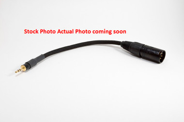 1.5ft Pro Series XLR Male to 3.5mm Cable (XLRM-35MM-1.5)