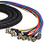 100ft 5 Channel 3G/6G 4K HD SDI BNC Snake Cable