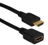 1-Meter High Speed HDMI UltraHD 4K Extension Cable