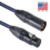 1.5ft Pro Series XLR Male to XLR Female Cable with Gold Contacts