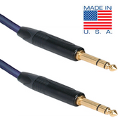 35ft Gold Plated 1/4" TRS Male to 1/4" TRS Male Cable