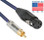 1.5ft Pro Series XLR Female to RCA Cable