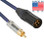 12ft Pro Series XLR Male to RCA Cable with Gold Contacts