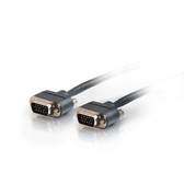 35ft Plenum-Rated HD15 SXGA VGA Cable with Low Profile Connectors