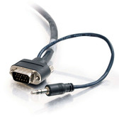 15ft VGA + 3.5mm A/V Cable - Plenum CMP-Rated