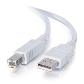 3m USB 2.0 A/B Cable - White (9.8ft)