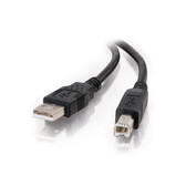 1m USB 2.0 A/B Cable - Black