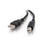 2m USB 2.0 A/B Cable - Black