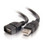 1m USB 2.0 A Male to A Female Extension Cable - Black